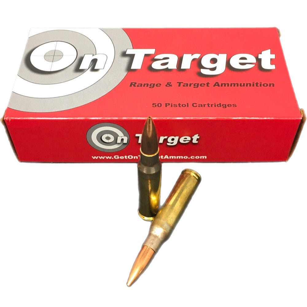 On Target 308 Win 168gr SMK NEW - 200 rnd + 50cal Ammo Can