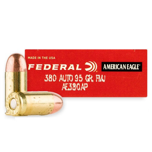 Federal American Eagle 380 95gr FMJ NEW - 1000 rnd
