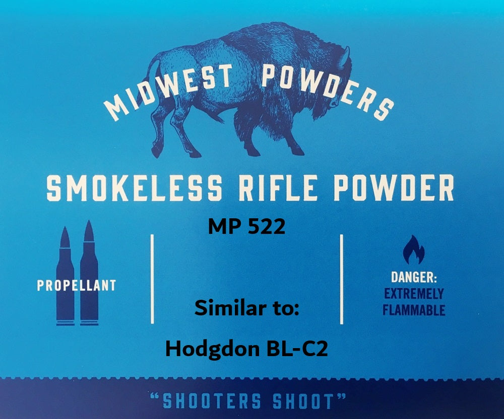 MP 522 Smokeless Rifle Powder - 8 Lbs