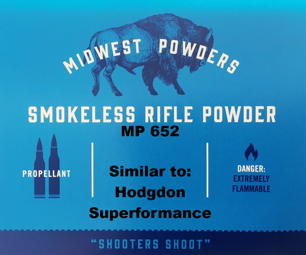 MP 652 Smokeless Rifle Powder - 8 Lbs