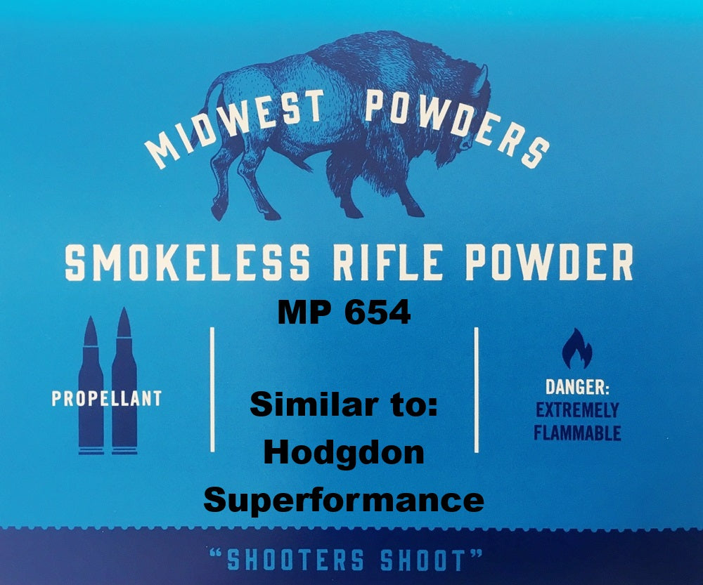 MP 654 Smokeless Rifle Powder - 8 Lbs