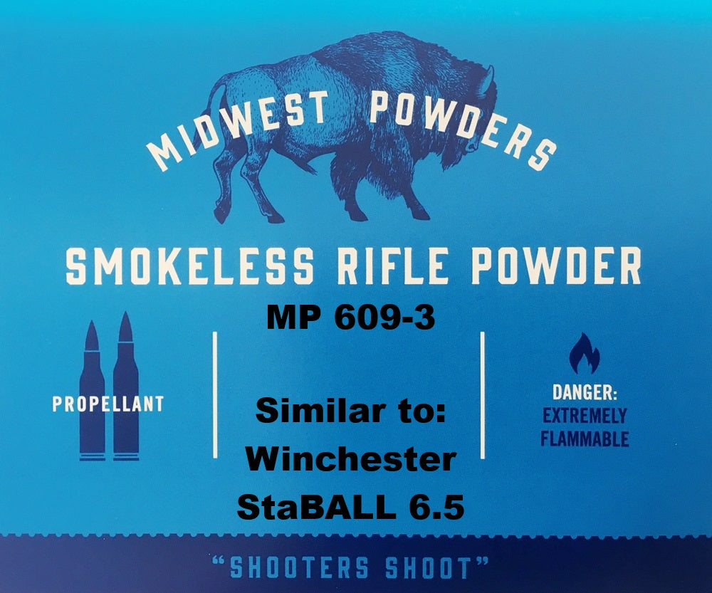 MP 609-3 Smokeless Rifle Powder - 8 Lbs