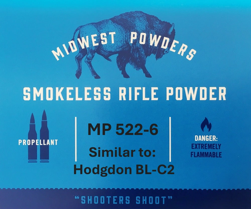 MP 522-6 Smokeless Rifle Powder - 8 Lbs