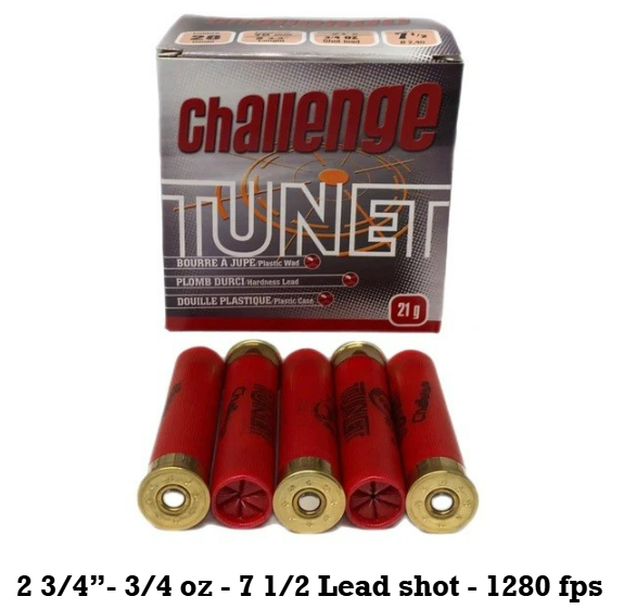 Tunet 28ga Challenge 1280 fps - 250ct case