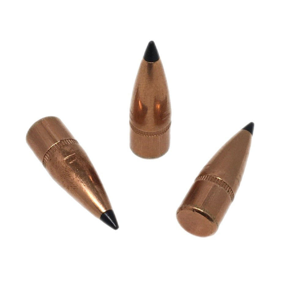 308 125gr Black Tip FB w/ cannelure PULLED - 250ct