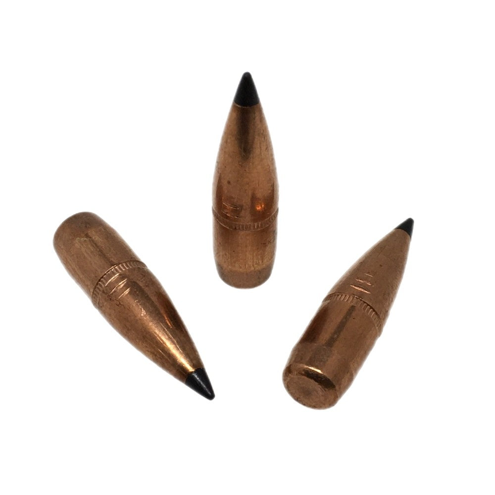 308 150gr Black Tip BT w/ cannelure PULLED - 250ct