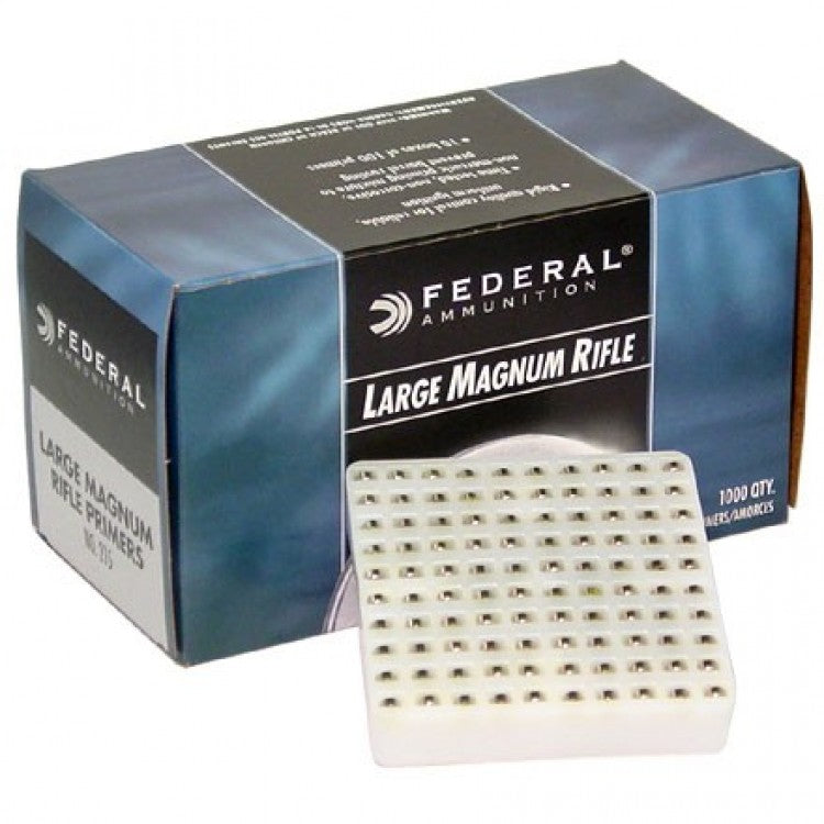 Federal Large Rifle Magnum Primers Free Ship & Haz - 5000ct