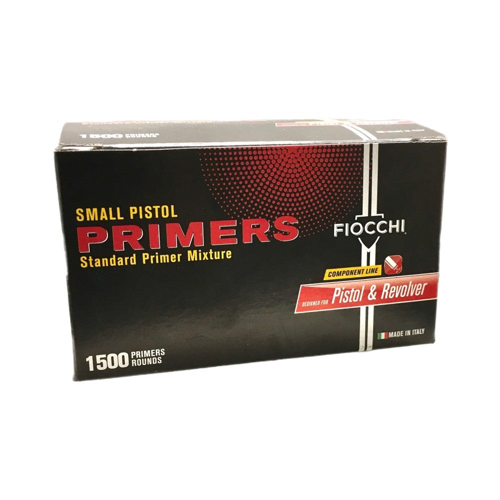 Fiocchi Small Pistol Primers Free Shipping & Haz - 3000ct