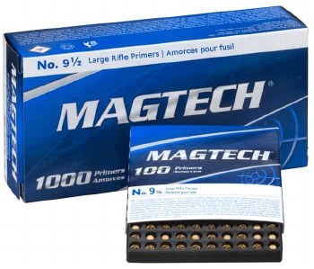 Magtech Large Rifle Primers Free Ship & Haz - 5000ct