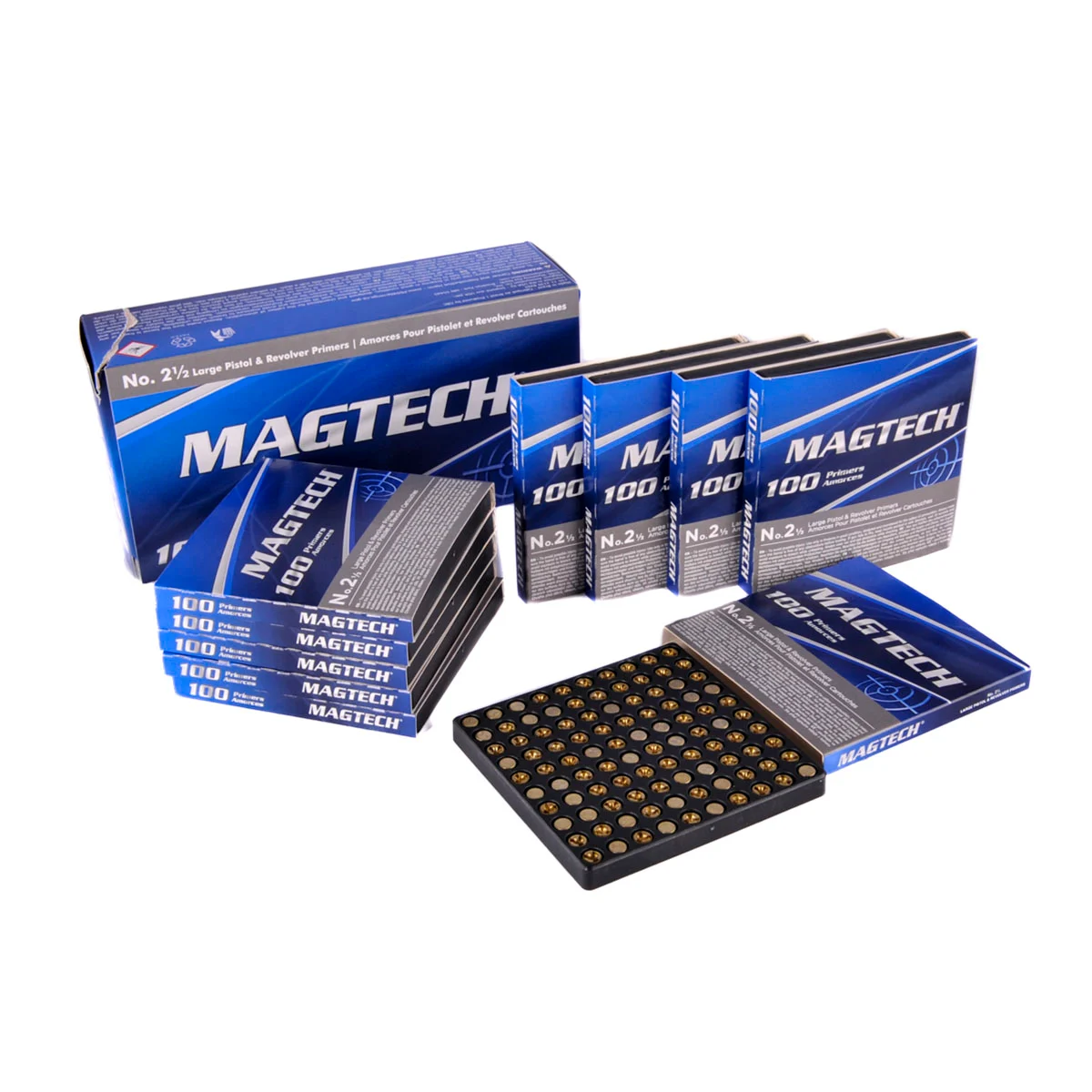 Magtech Large Pistol Primers Free Ship & Haz - 5000ct