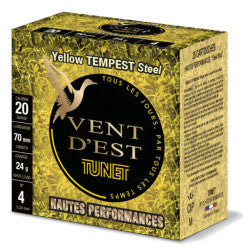 Tunet 20ga Yellow Tempest Steel 1315 fps - 250ct case