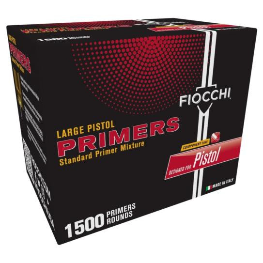 Fiocchi Large Pistol Primers Free Ship & Haz - 6000ct