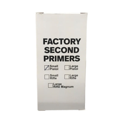 Factory 2nds Small Pistol Primers Made in USA Free Ship & Haz - 5000ct