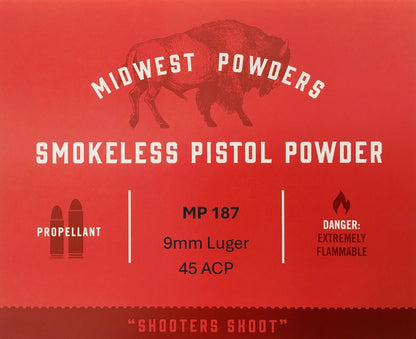 MP 187 Smokeless Pistol Powder - 5 Lbs