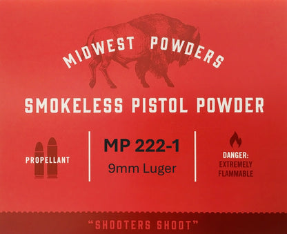 MP 222-1 Smokeless Pistol Powder - 5 Lbs