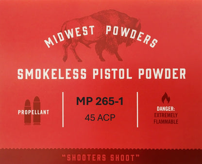 MP 265-1 Smokeless Pistol Powder - 5 Lbs