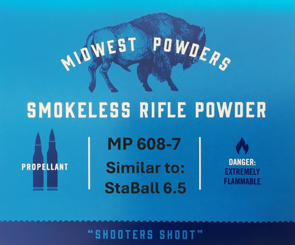 MP 608-7 Smokeless Rifle Powder - 8 Lbs