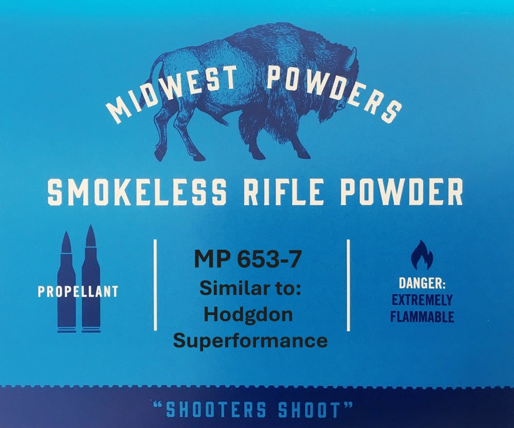 MP 653-7 Smokeless Rifle Powder - 8 Lbs