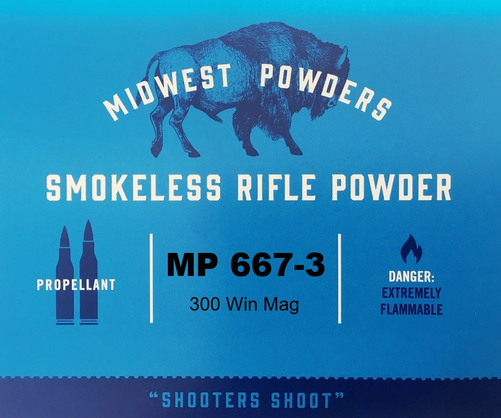 MP 667-3 Smokeless Rifle Powder - 8 Lbs