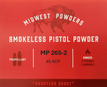MP 265-2 Smokeless Pistol Powder - 10 Lbs