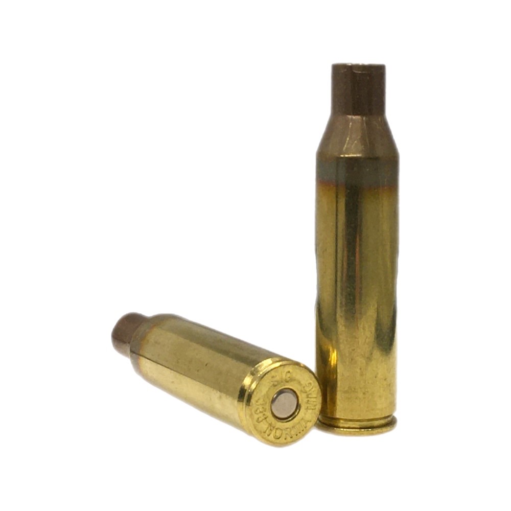 338 Norma Mag Primed Sig Brass - 100ct