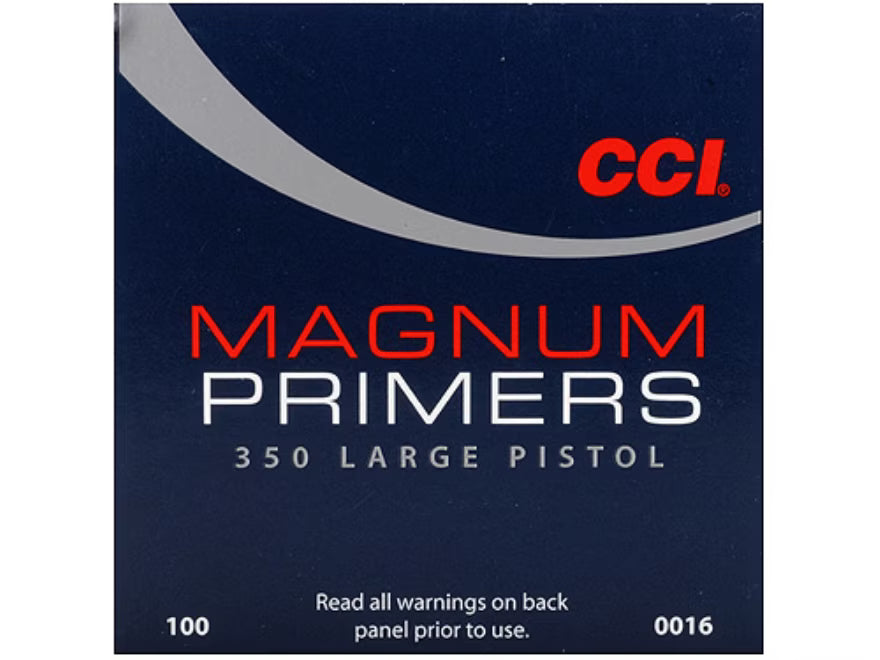 CCI Large Pistol Magnum Primers Free Ship & Haz - 5000ct