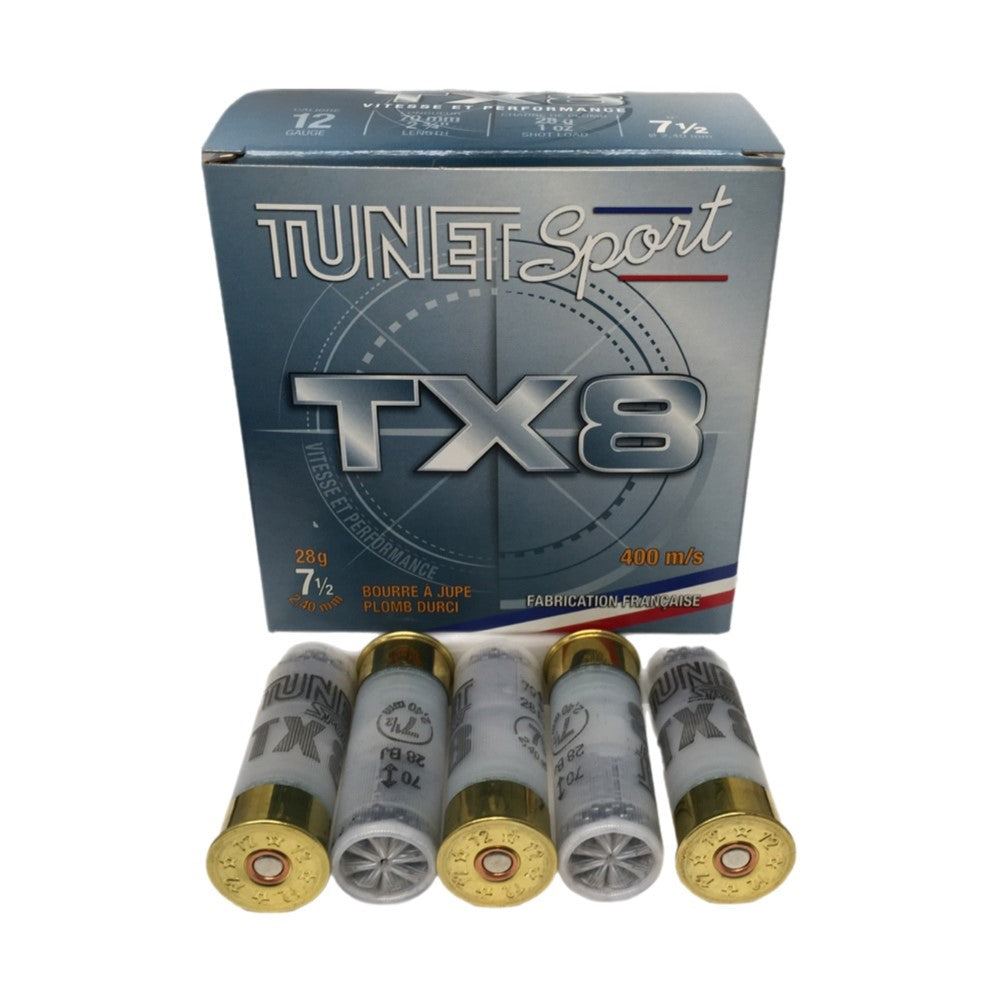 Tunet 12ga Sport TX8 1315 fps - 250ct case